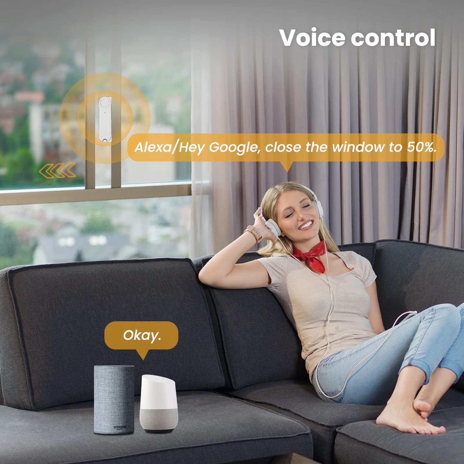 MOES Tuya ZigBee poussoir de fenêtre coulissante intelligent ouvre-porte automatique plus proche app