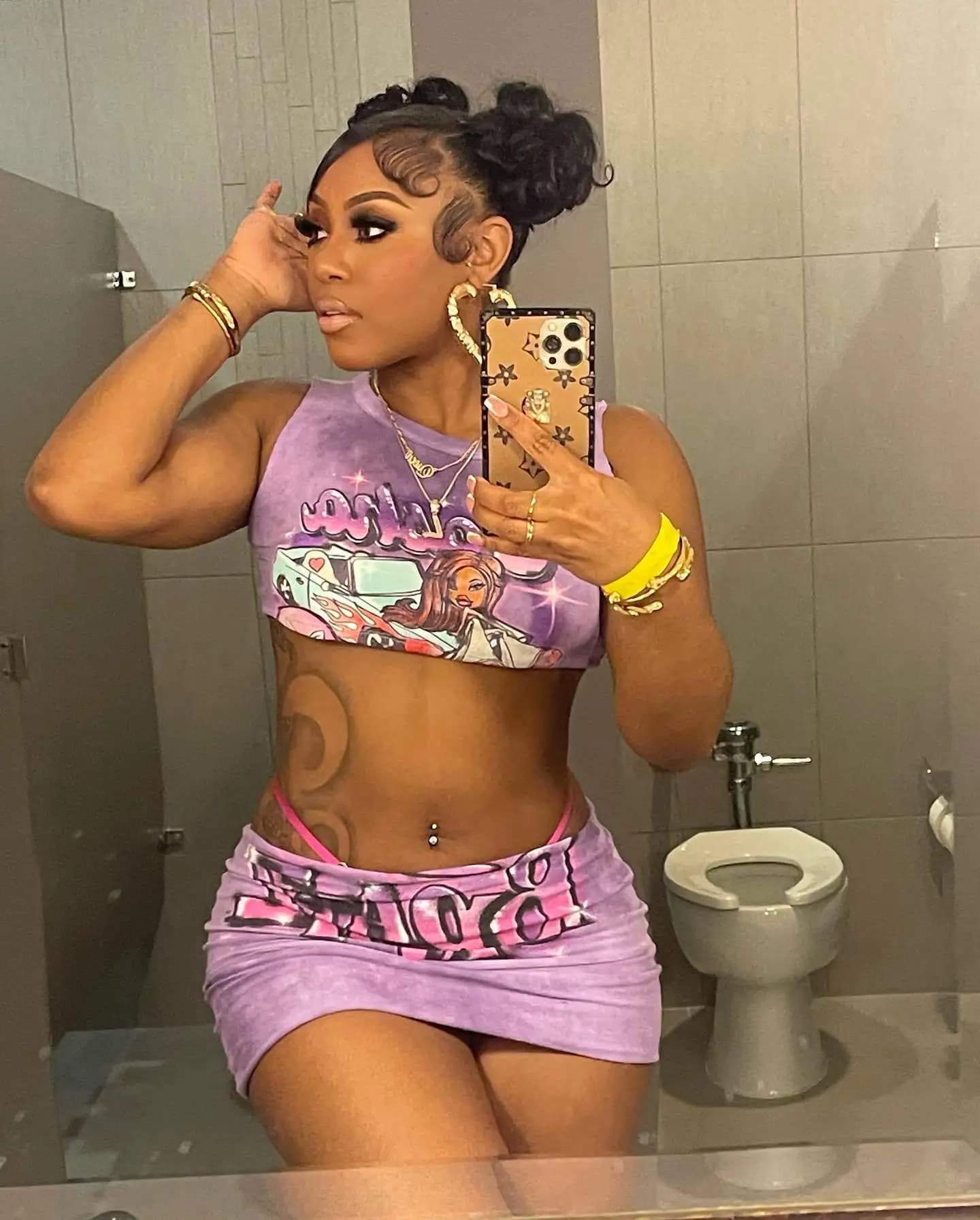 Ensemble jupe et haut pour femme, 2 pièces, sexy, streetwear, à la mode, été 2023