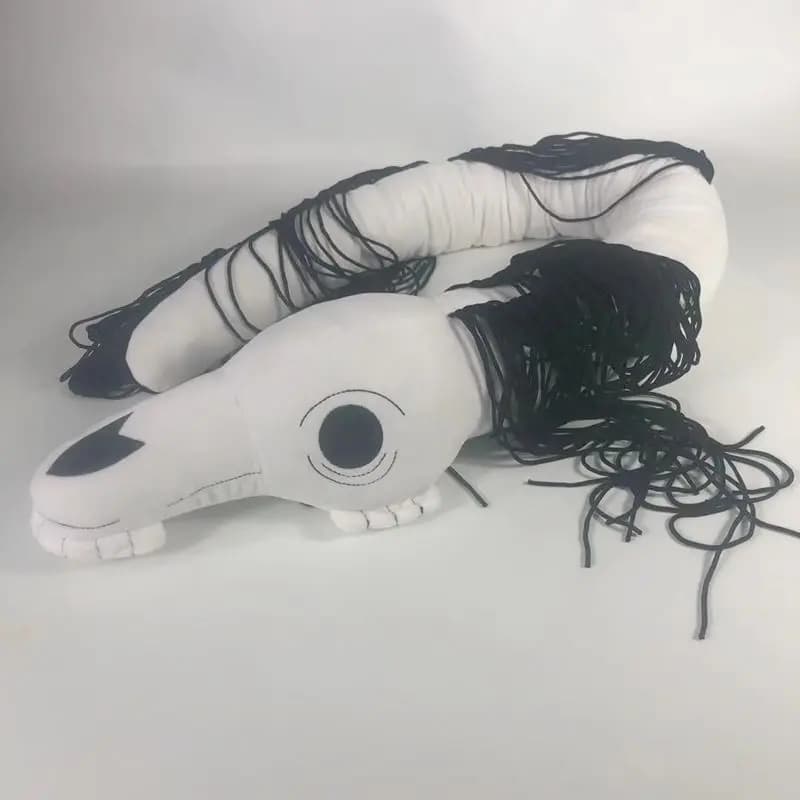 120cm sirène tête longue cheval en peluche jouet drôle Anime Sirenhead peluche jouets poupée peluche