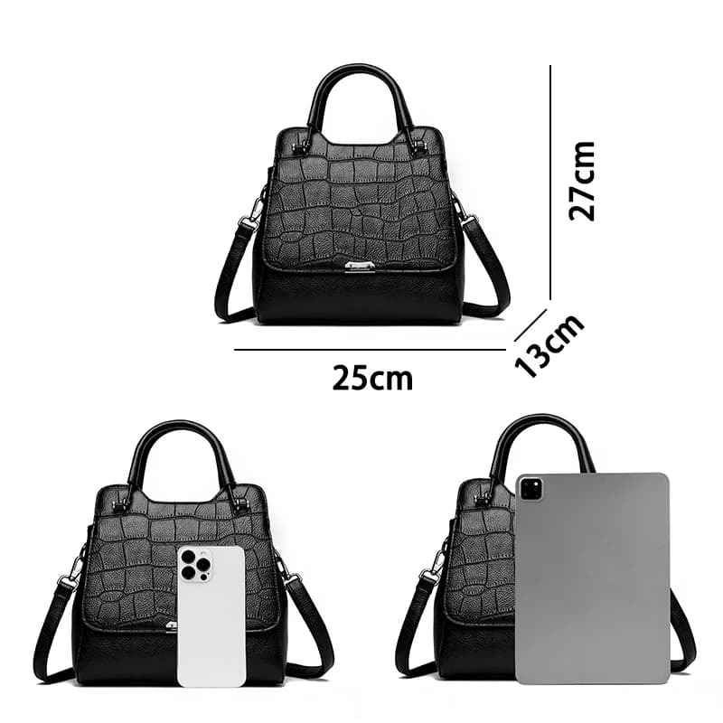 Femmes Vintage seau sac à bandoulière en cuir PU grande capacité sac à main sac à main dames mode sa