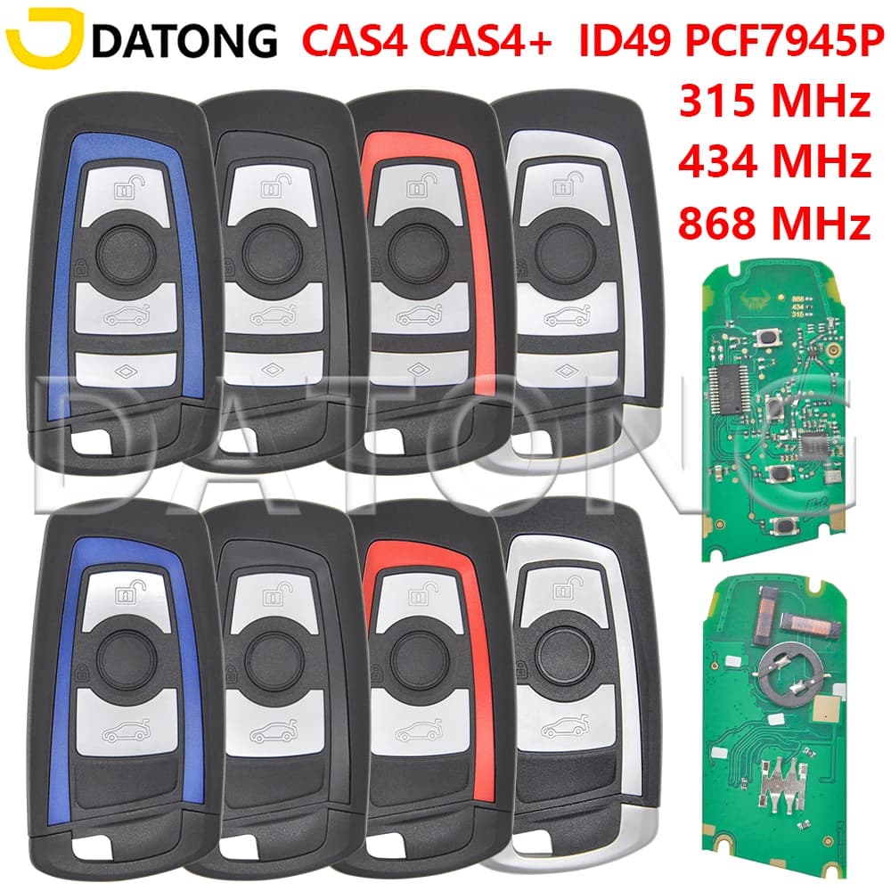 Datong World clé intelligente de voiture pour BMW F 1 2 3 4 5 6 7 CAS4 + système FEM 315Mhz/433Mhz/8