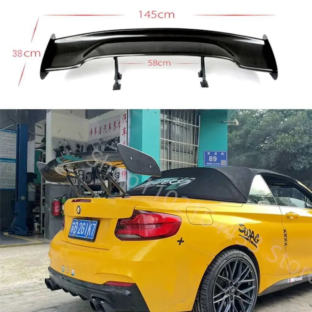 Spomicrophone arrière en matériau ABS de haute qualité, style de voiture, aile de coffre, BMW F22 f3