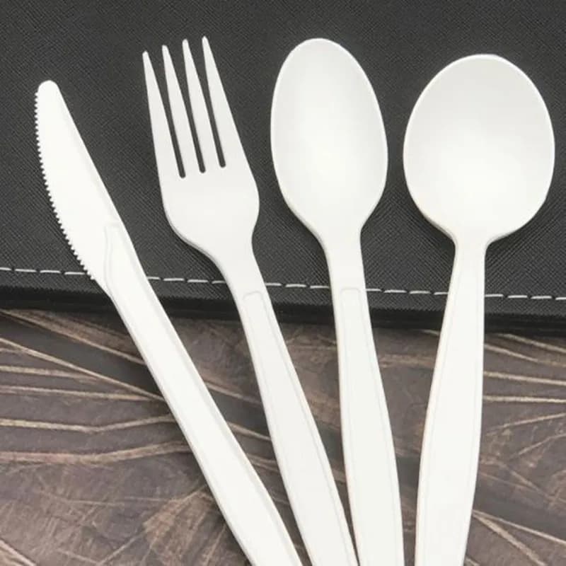 Cuillère à café et couteau à fourchette, 100 pièces/lot, mini couverts, accessoires de fête et festi