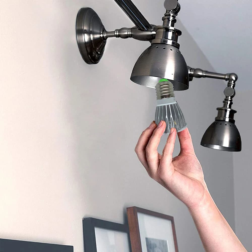 E27 E14 B22 GU10 ampoules LED encastrées ampoule de projecteur haute puissance 5W = 30W lampe de rem