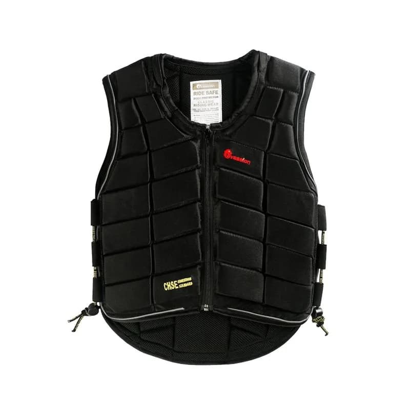 Gilet de protection de cavitation, armure équestre épaissie, protecteur de sécurité d'équitation, gi