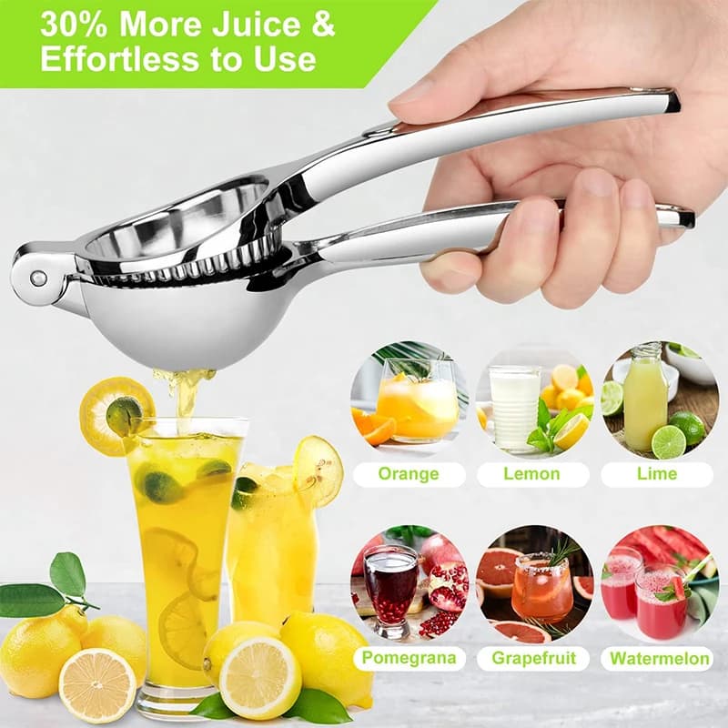 LMETJMA-Presse-citron manuel en alliage de zinc, premium, JT217
