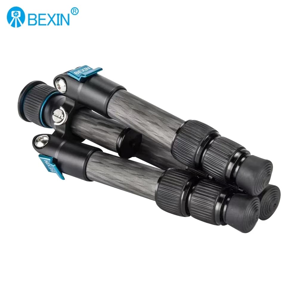 Becin – trépied Portable en Fiber de carbone, support de voyage léger, Mini trépied vidéo de table a
