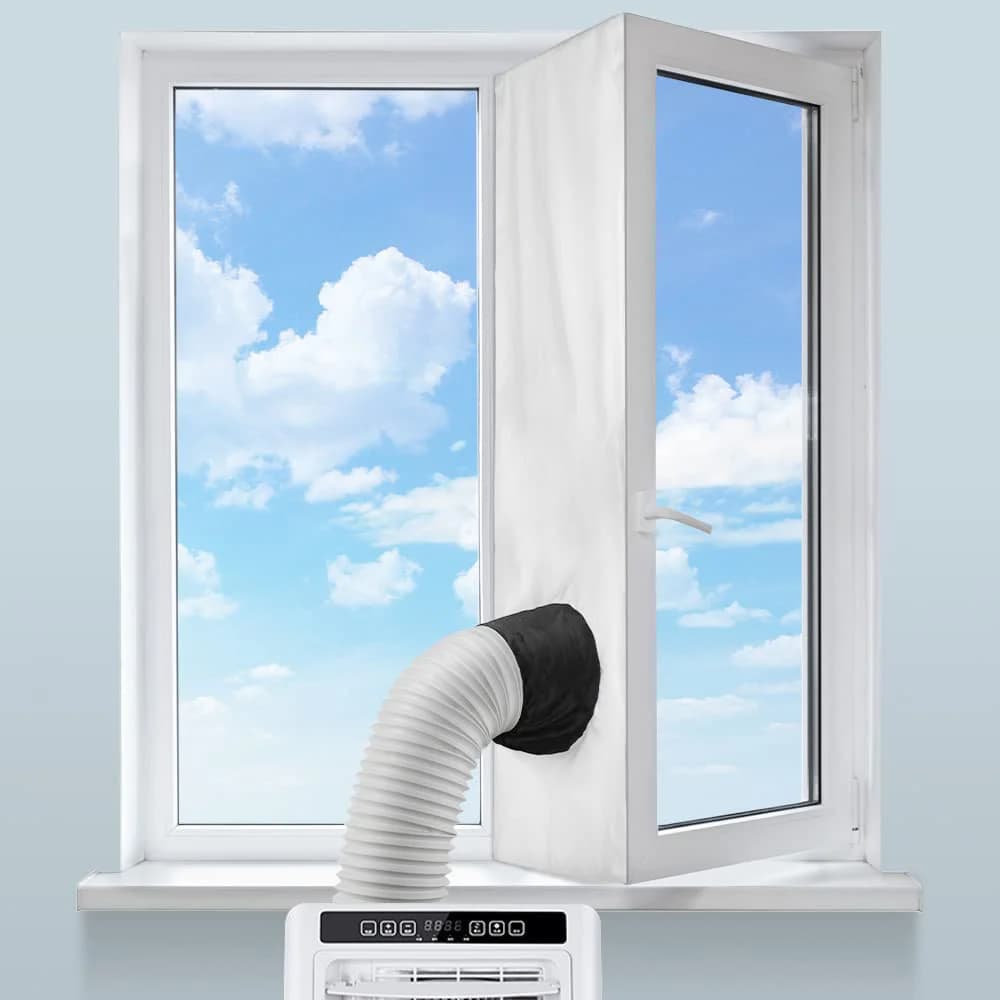 Joint de fenêtre étanche de 3/4 mètres pour climatiseur Portable, fenêtres inclinables, facile à ins