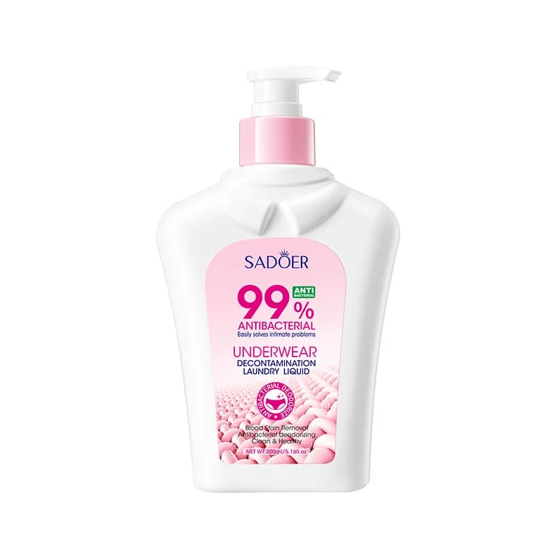 Détergent à lessive nettoyant en profondeur antibactérien et anti-taches sous-vêtements détergent à 