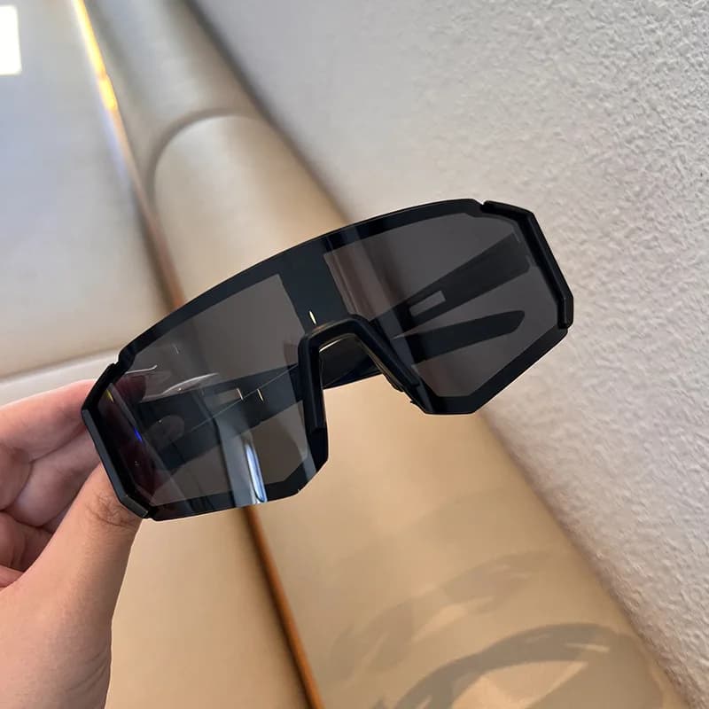 1/2 pièces lunettes de soleil de cyclisme femmes UV400 Anti-sable protecteur des yeux lunettes de so