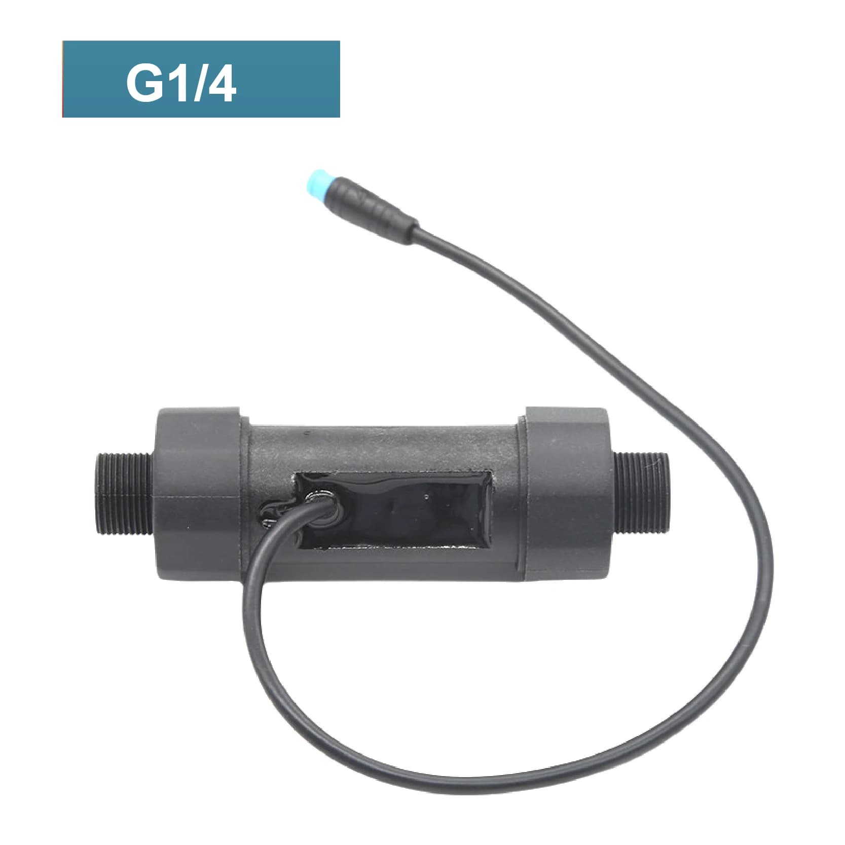 Micro Générateur Hydraulique 1/4" Double Filetage Externe DC5V 0.5W Connecteur M6 Étanche Générateur
