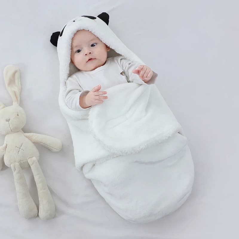 Sacs de couchage doux pour bébé, couvertures chaudes d'automne et d'hiver pour nouveau-né, cocon de 