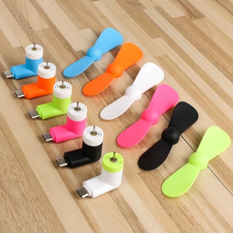 Mini Micro ventilateur Portable créatif pour téléphone Portable, charge du trésor, ventilateur de re