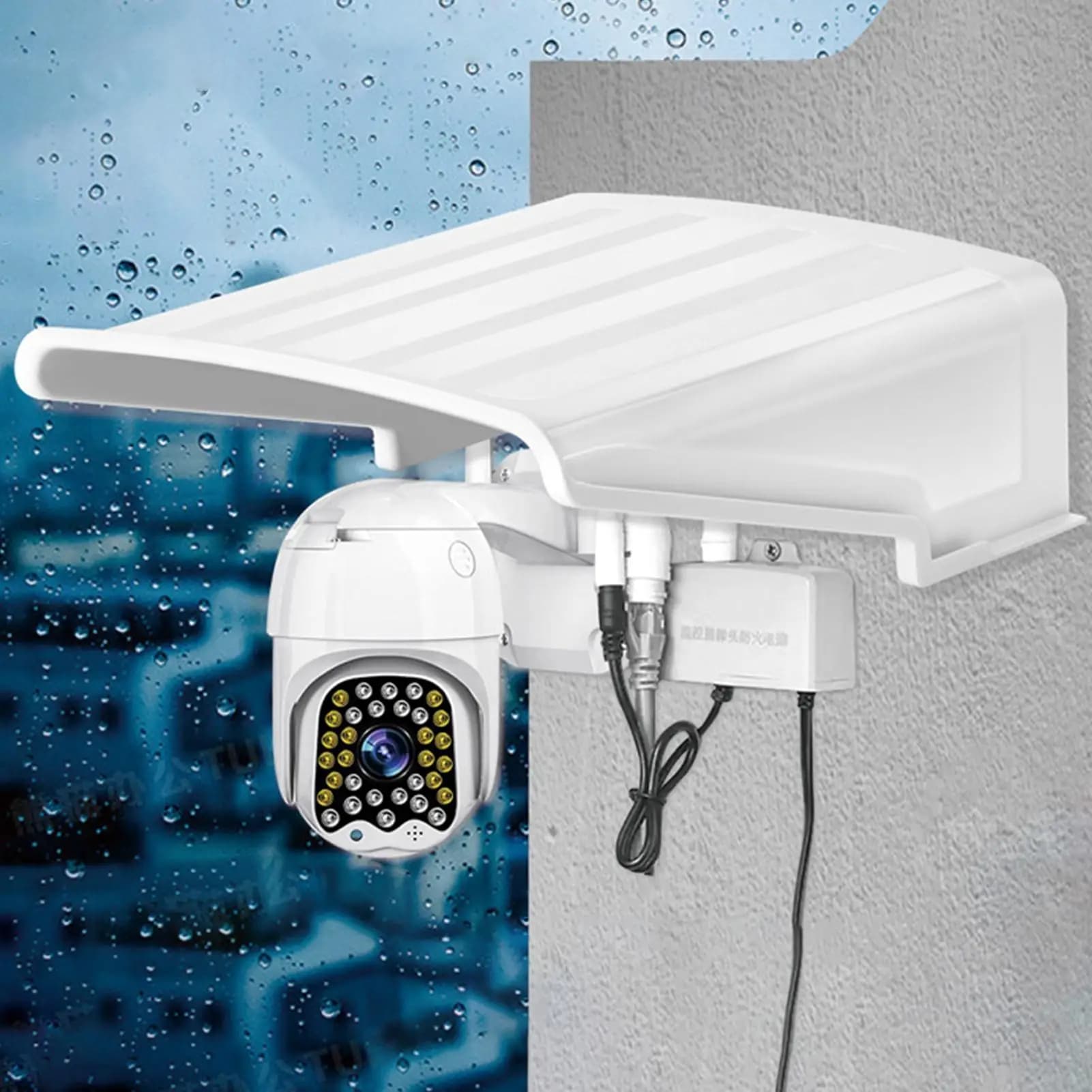 Housse de protection imperméable et résistante aux intempéries pour caméras de sécurité, protection 