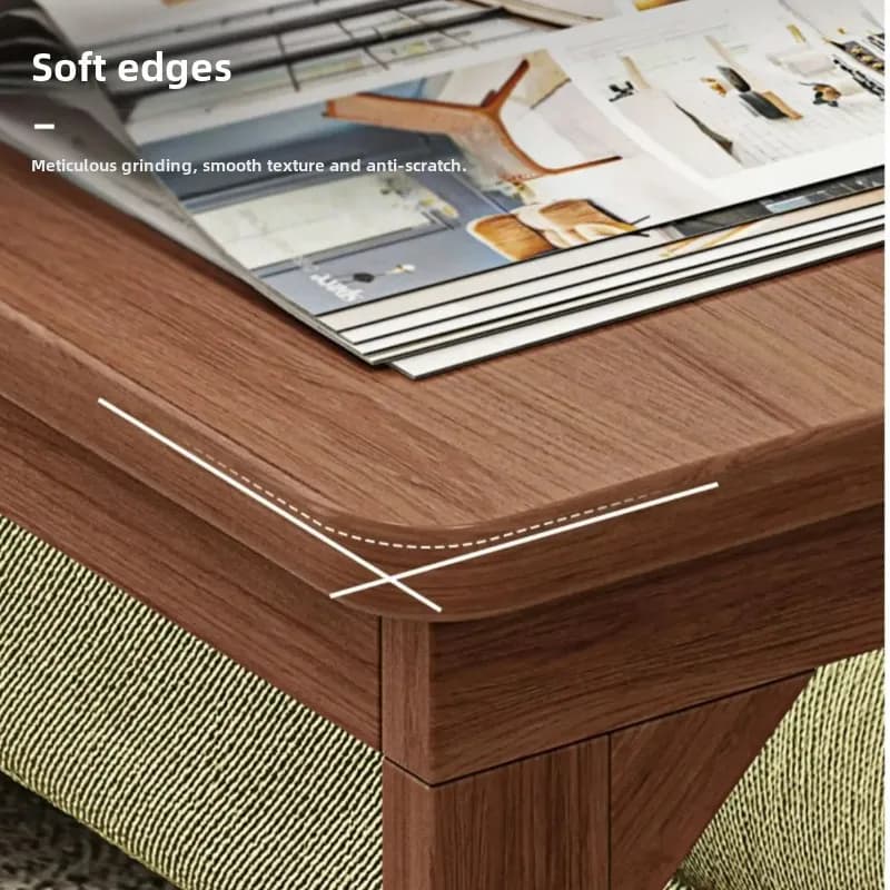 Table d'appoint Portable rabattable en bois massif, salon, chevet, canapé, bureau d'ordinateur, peti
