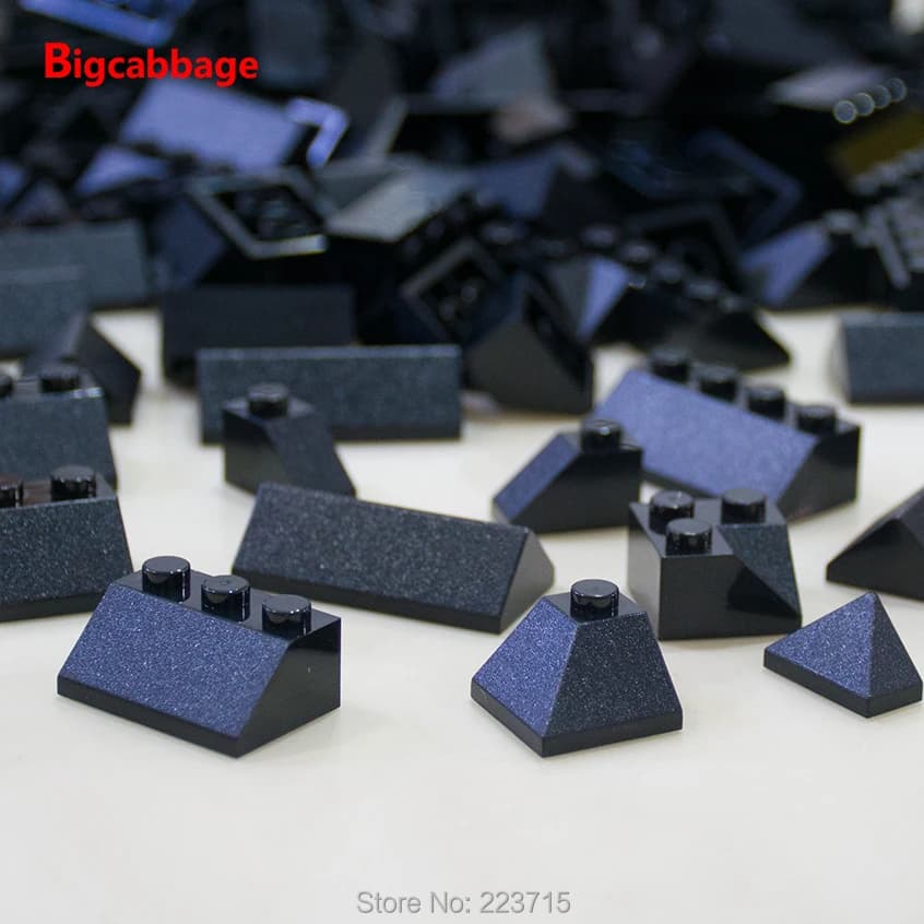*Pack de carreaux de toit* paquet de briques bricolage bloc d'éclairage ensemble de briques n° 6119 