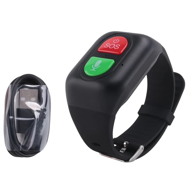 Anziens 4G GPS Tracker montre intelligente V48 Bracelet Bracelet alarme d'urgence SOS GPS Tracker fr