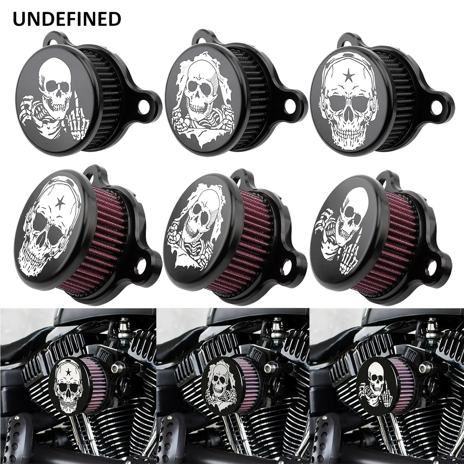 Nettoyeur d'admission de filtre à air pour Harley Sportster XL, 883, 1200 XHL, Iron Nightster, Prior