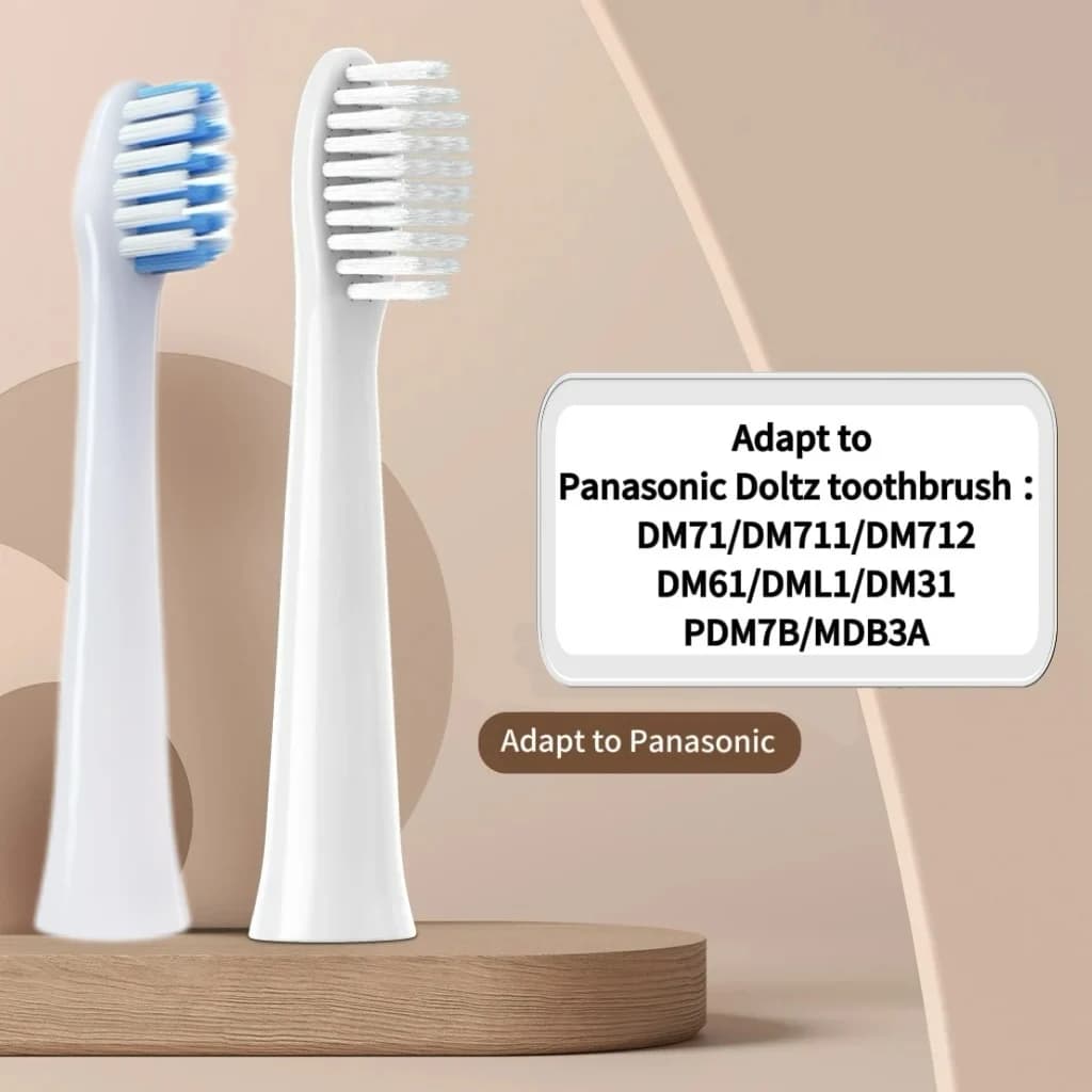 Tête de brosse à dents de rechange pour brosse à dents électrique Panasonic Doltz DM71/DM81/DM711/DM