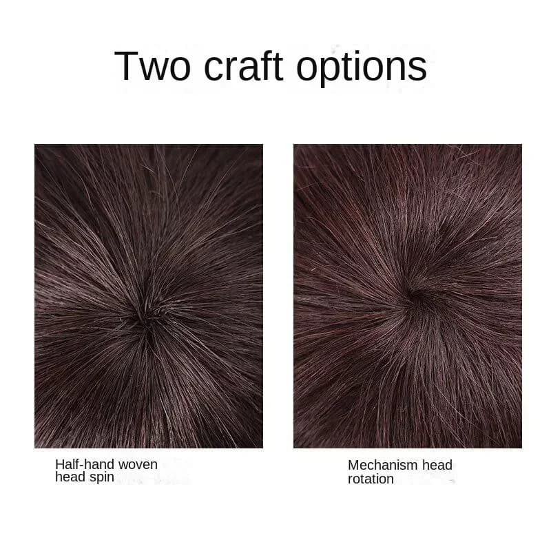 Toppers de cheveux humains de réparation de cheveux supérieurs légers, postiche naturelle, extension