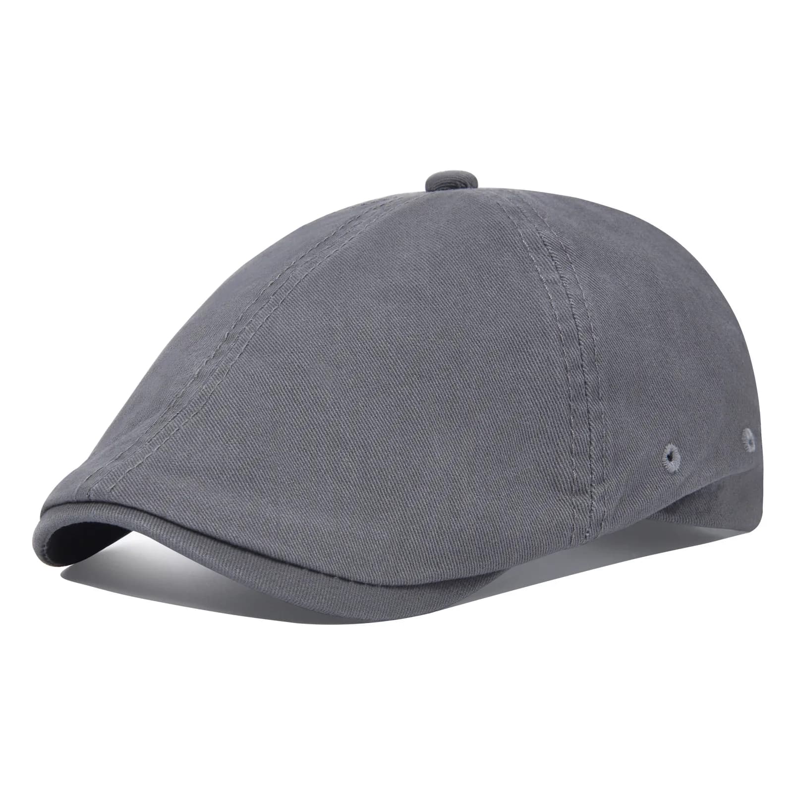 Casquette plate en coton pour homme VOBOOM, style newsboy, cabbie, Gatsby, Ivy, Irish, 6 panneaux, a