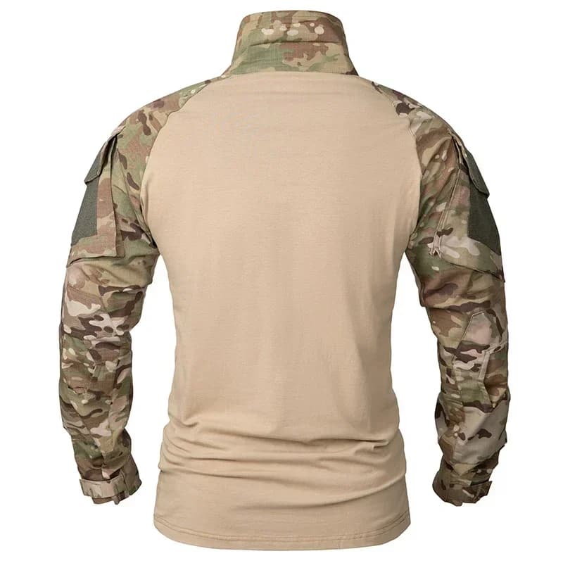 T-shirts tactiques Airsoft, chemises de Combat de l'armée, vêtements de chasse et de Paintball respi