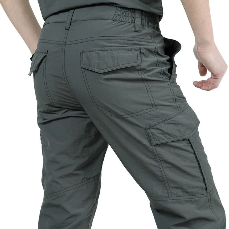 Pantalon Cargo tactique d'été pour hommes, léger, décontracté, imperméable, résistant à l'usure, mul