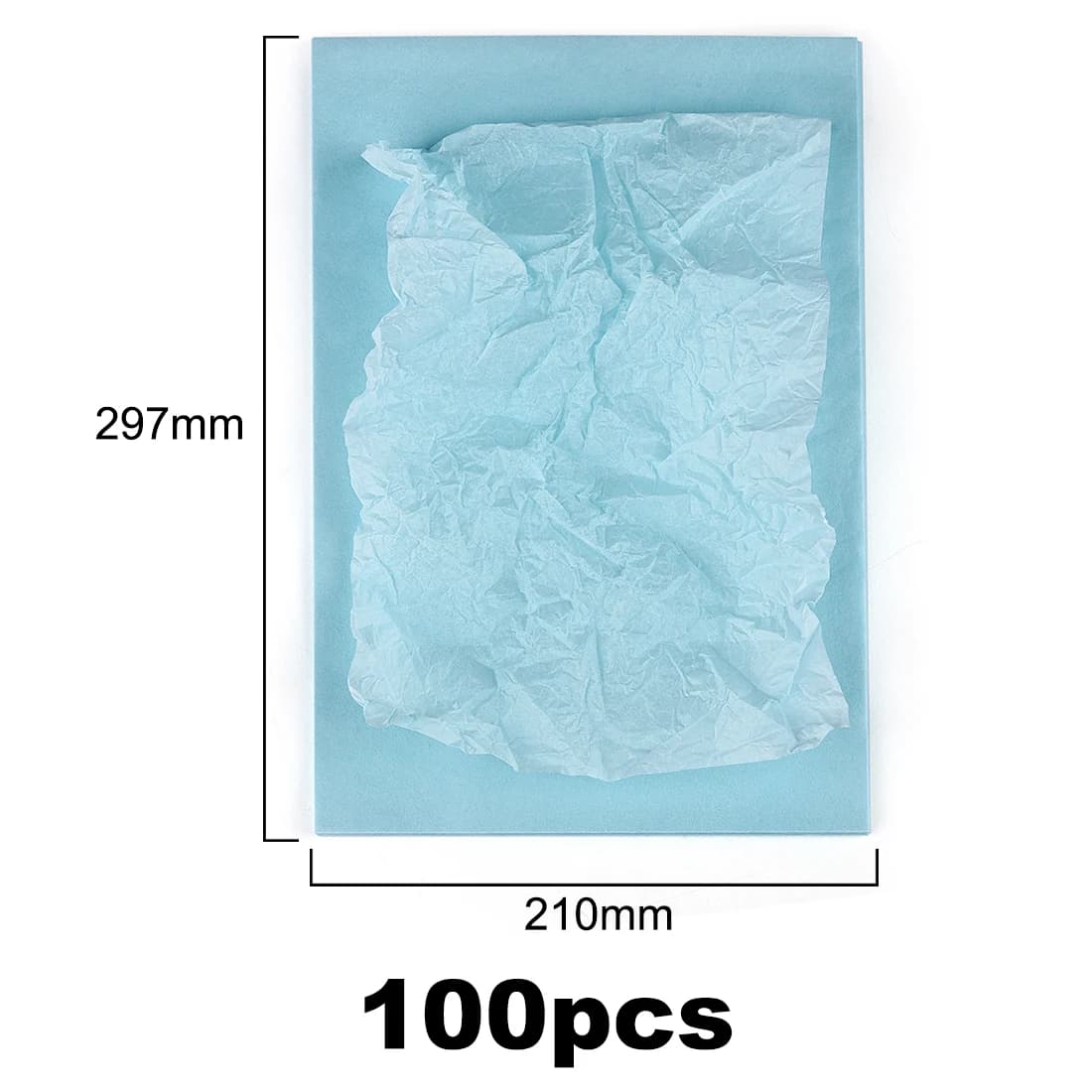 Papier de soie doublure 100 pièces A4/A5 pour vêtements chemise chaussures bricolage à la main trans