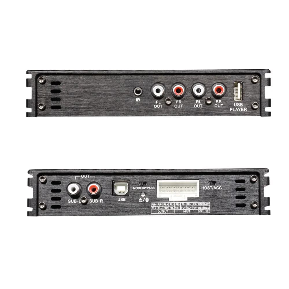 PUZU PZ-C7 faisceau de câbles 4X150W amplificateur DSP de voiture mise à niveau sonore d'autoradio p