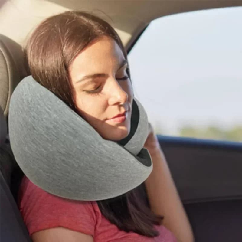 Oreiller de voyage portable en forme de U, oreiller de cou durable, coussin de cou de voyage, plan a