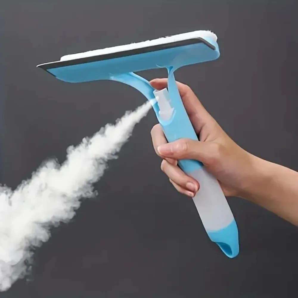 Nettoyant pour vitres multifonctionnel pour usage domestique, équipé d'un arrosoir, combine les fonc
