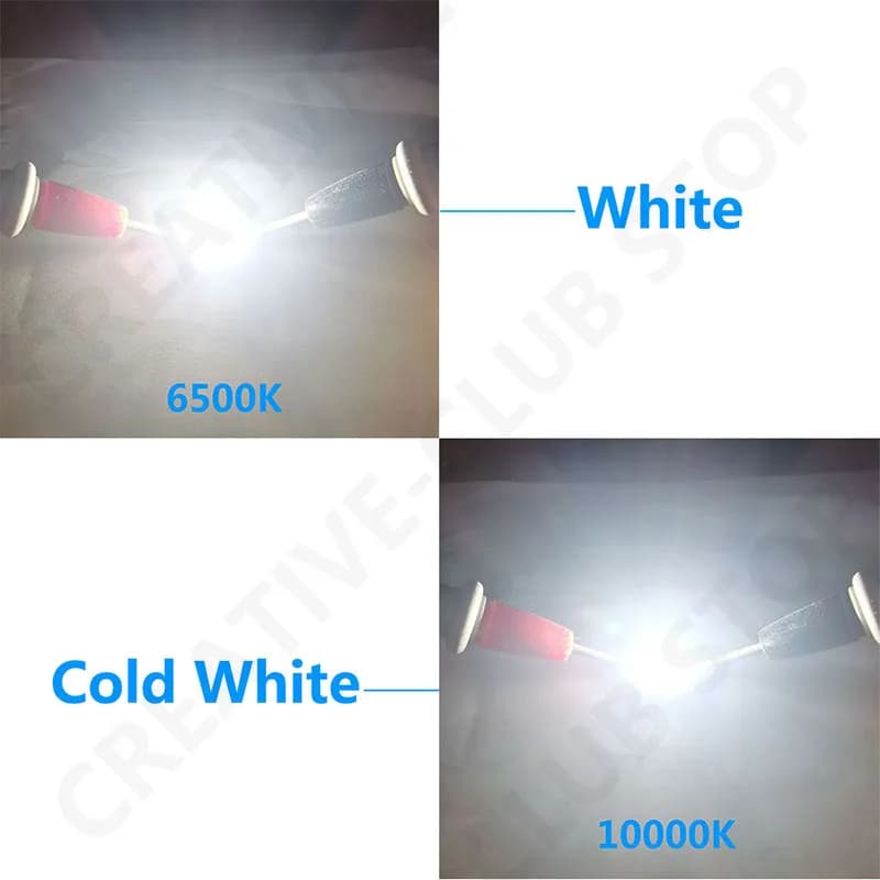 Diode émetteur de lumière LED 3535 5050 1-3W 5-6W 10W 18W, pour lampe de poche LED, perle blanche 65