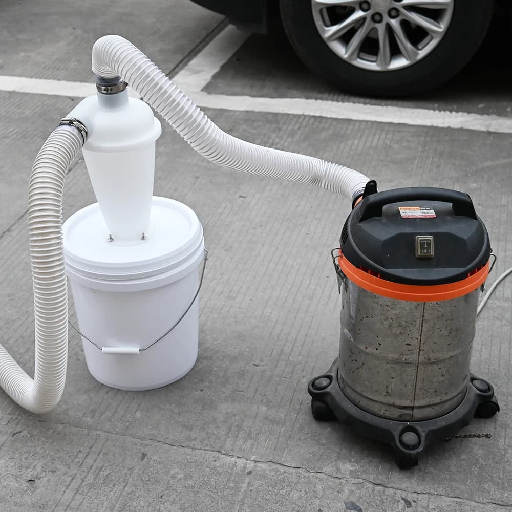 Tuyau d'aspirateur à soufflet de 50mm de diamètre intérieur, tuyau de collecte de poussière industri