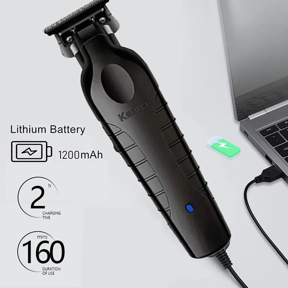 Kemei KM-2299 tondeuse à cheveux Machine de coupe de cheveux pour hommes tondeuse à cheveux coupe pr