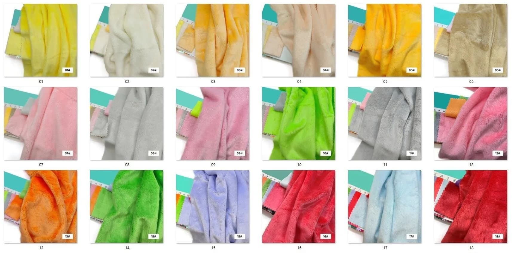45x50cm 67~100 #   Tissu en peluche pour coudre, longueur de pile de 5mm, 100 Polyester, matériel po