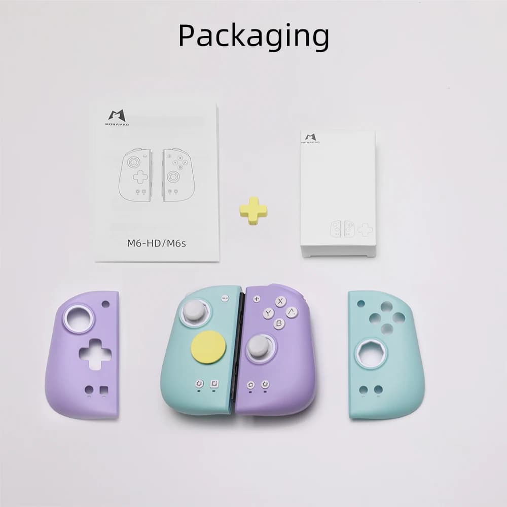 Mobapad M6s/M6 HD pour Nintendo Switch/Switch OLED réglable Joystick effet Hall contrôleur JoyPad pa
