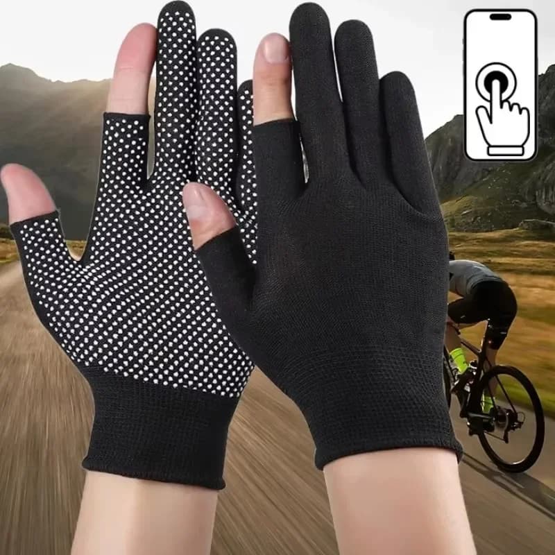 Gants antidérapants en Nylon pour écran tactile pour hommes et femmes, pour l'été, l'équitation en p