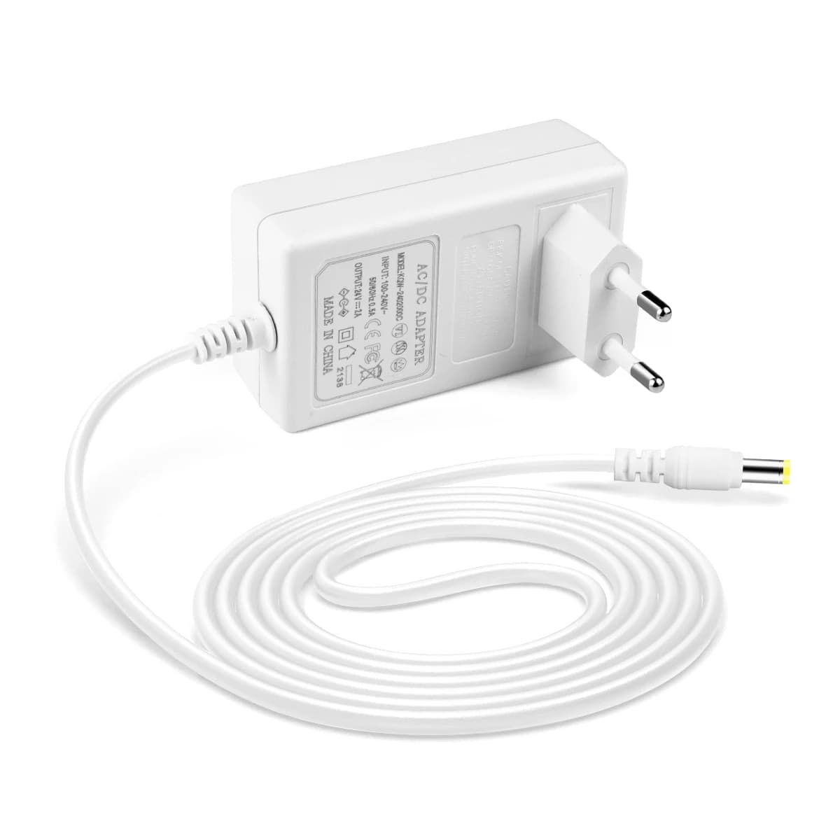 Pilote LED AC 100V-240V à DC 12V 24V 2A 3A, transformateurs d'éclairage, adaptateur d'alimentation à