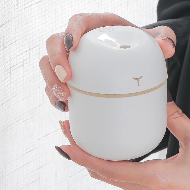 Humidificateur d'air ultrasonique USB Portable, diffuseur d'huile essentielle, purificateur de voitu