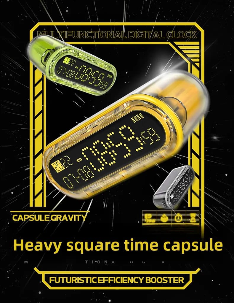 Banque portative d'alimentation de banque 5000mAh de puissance de capsule de temps de gravité pour H