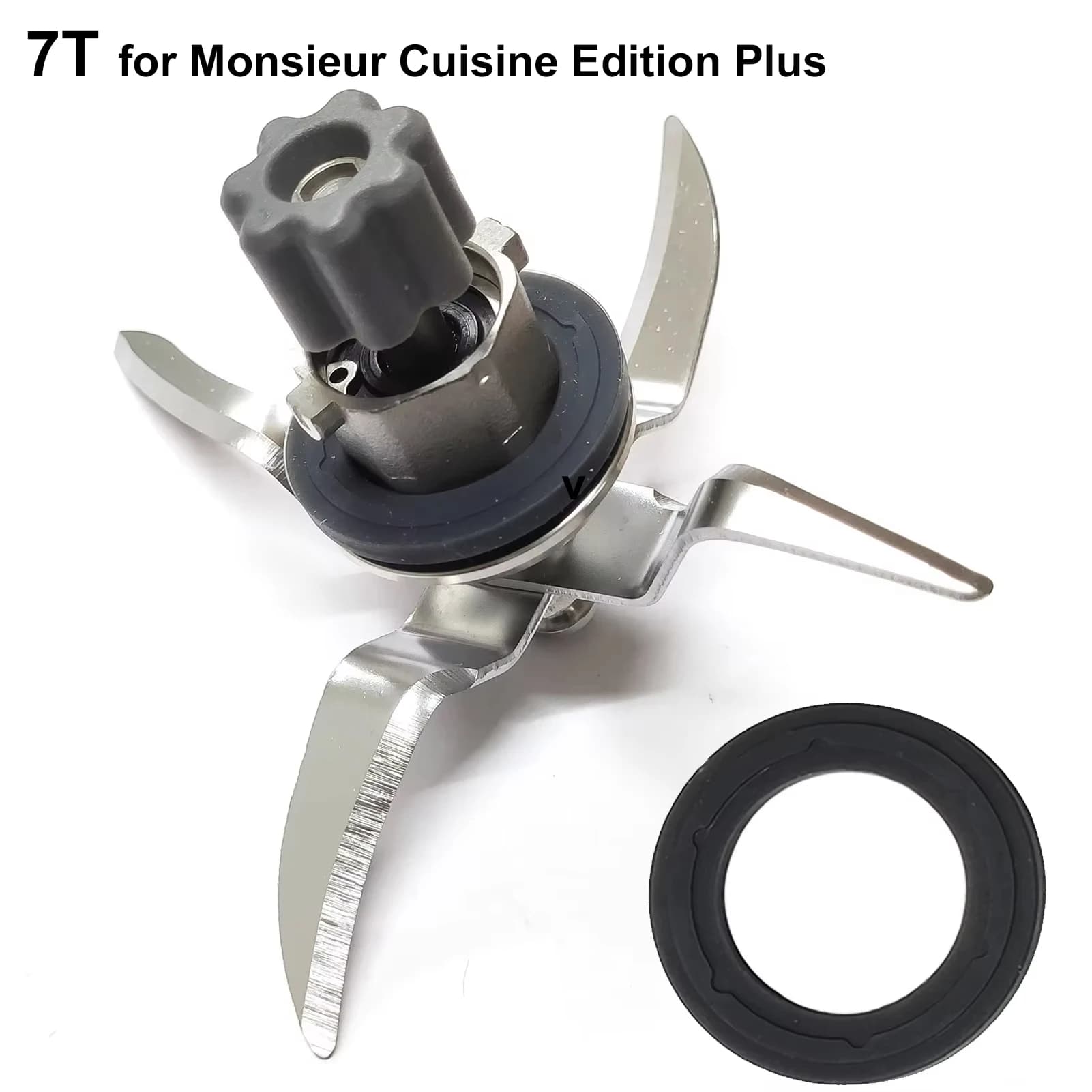 Blender Blade Gear 7 pour Monsieur Cuisine, allergique 2.0, 7 dents, 4 cuir chevelu, MCC 2.0, 5T