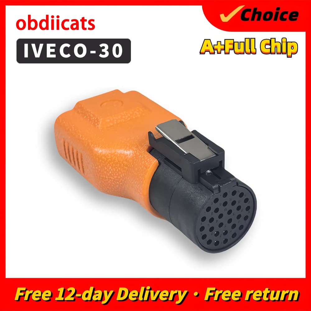 Connecteur de directions diesel OBD2 pour camion, Volvo 8PIN, IV35% 30PIN, Toxic MMINS 6PIN, ISMERCE