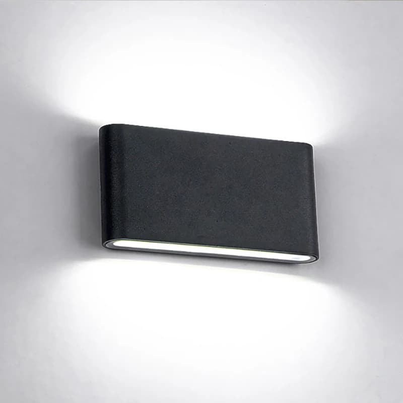Applique murale nordique en aluminium, Style moderne, éclairage d'intérieur étanche IP65, éclairage 