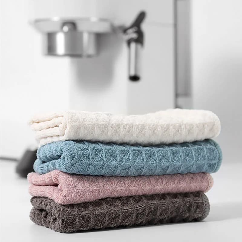 Leeseph – serviettes de nettoyage carrées pour Bar à café, tissu Barista, accessoires de nettoyage p