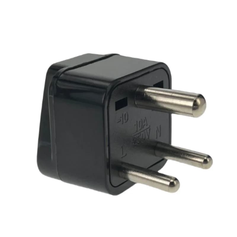 Prise d'afrique du sud 15A AC250V Type M grand rond 3 broches inde conversion adaptateur de prise de