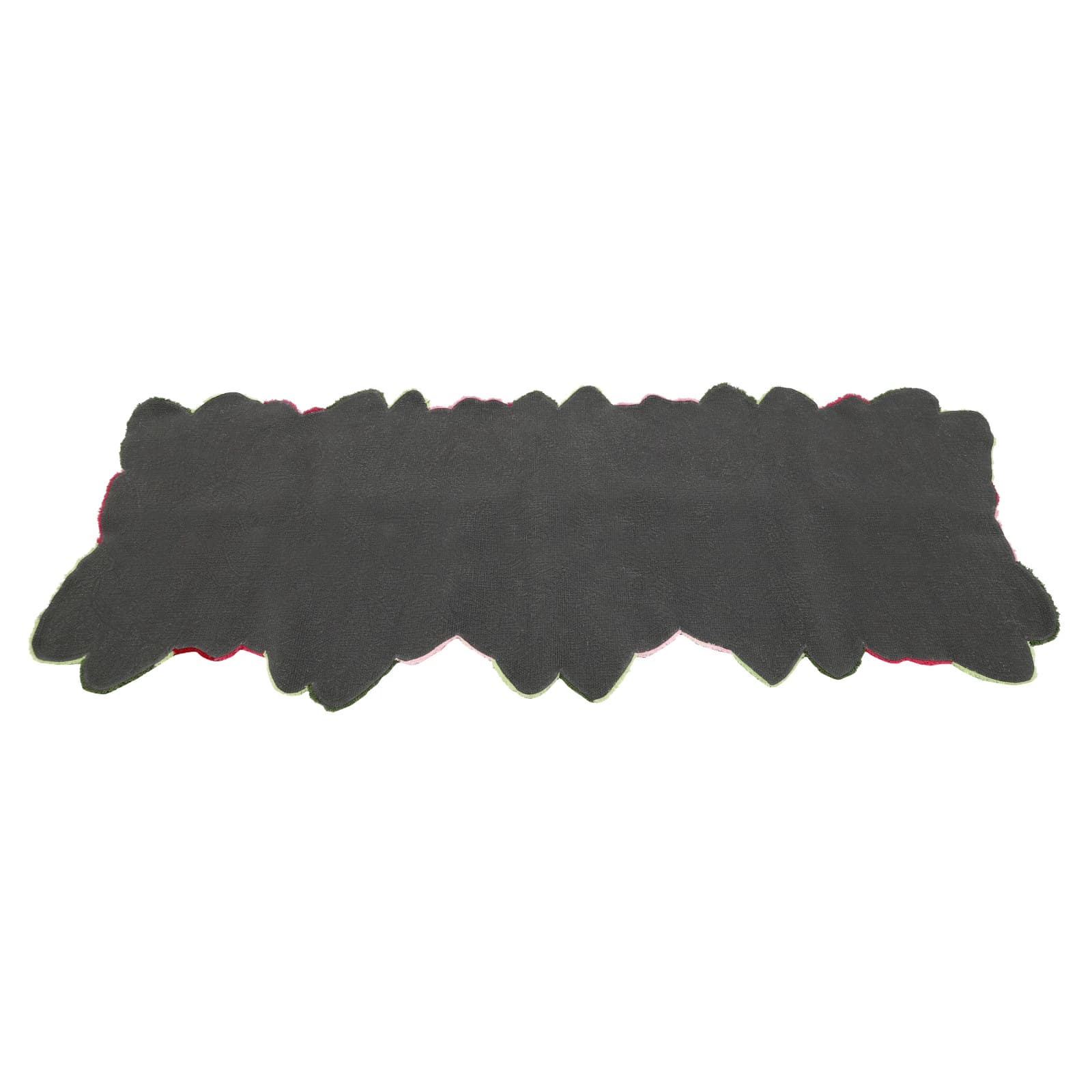 Tapis en peluche lavable de style moderne, 4 couleurs, fleur lea polymères, anti-ald, polymère de so