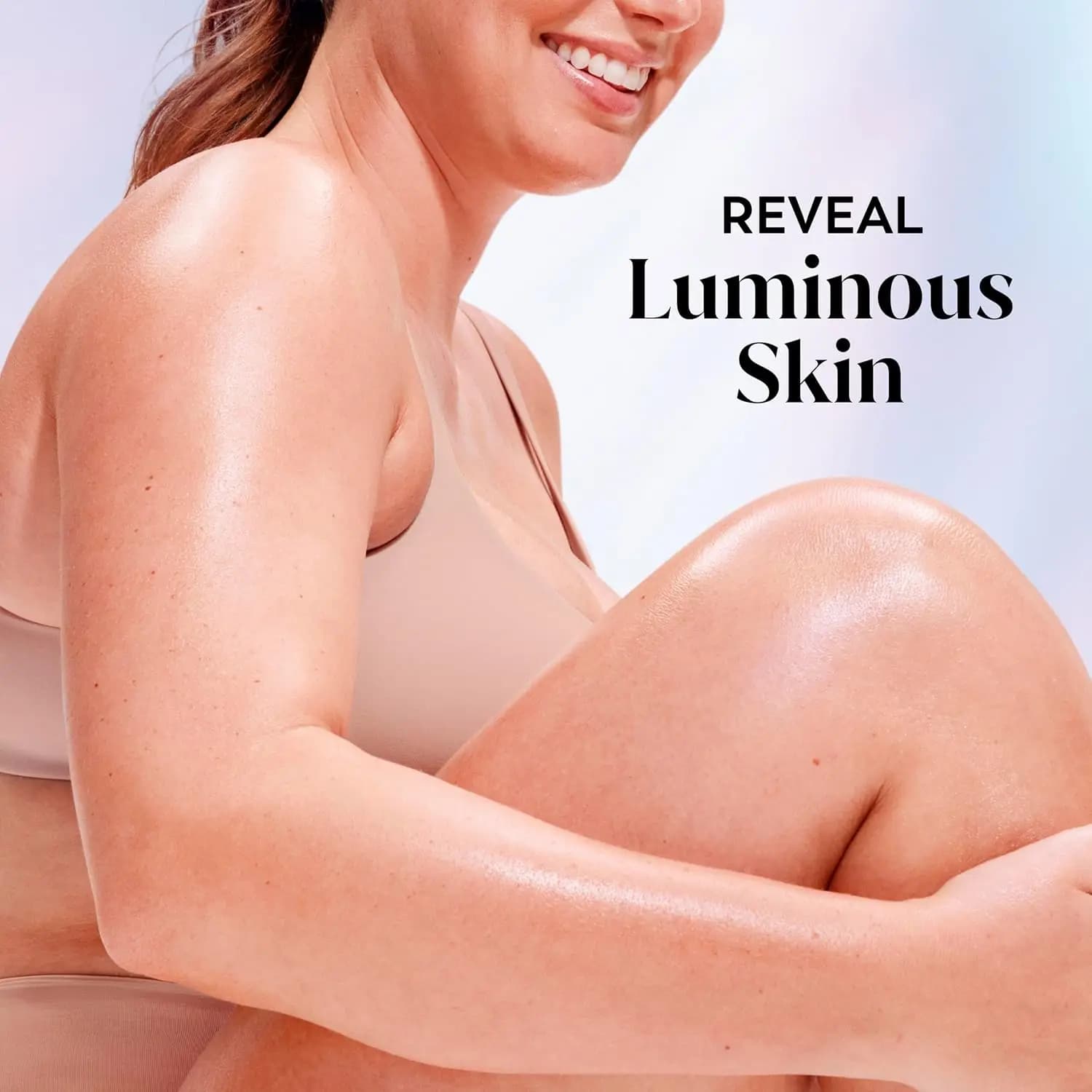 WK JALY Lotion pour le corps blanchissante Glow Booster, avec glutathion, élimine les taches foncées