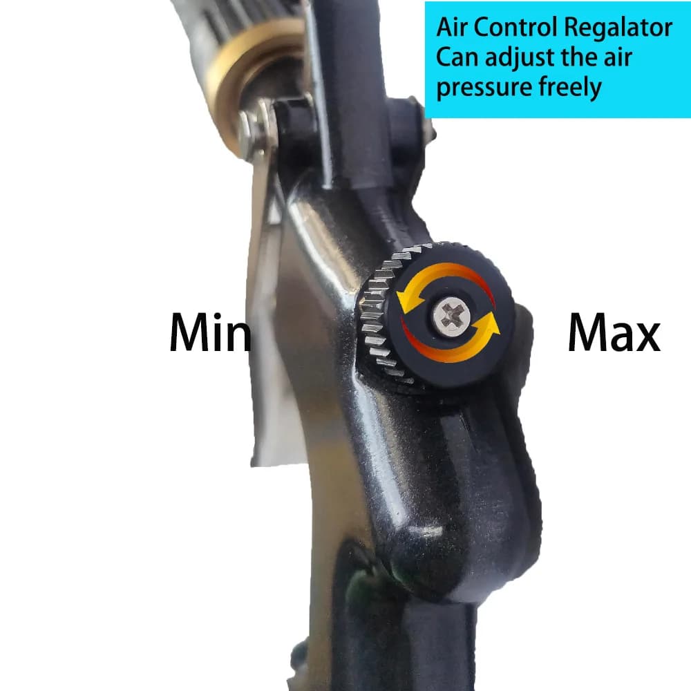 Z-014Portable High Quality Japanese Stainless Bearring Tube Dry Wash Blowing Gun Tornador Gun with A