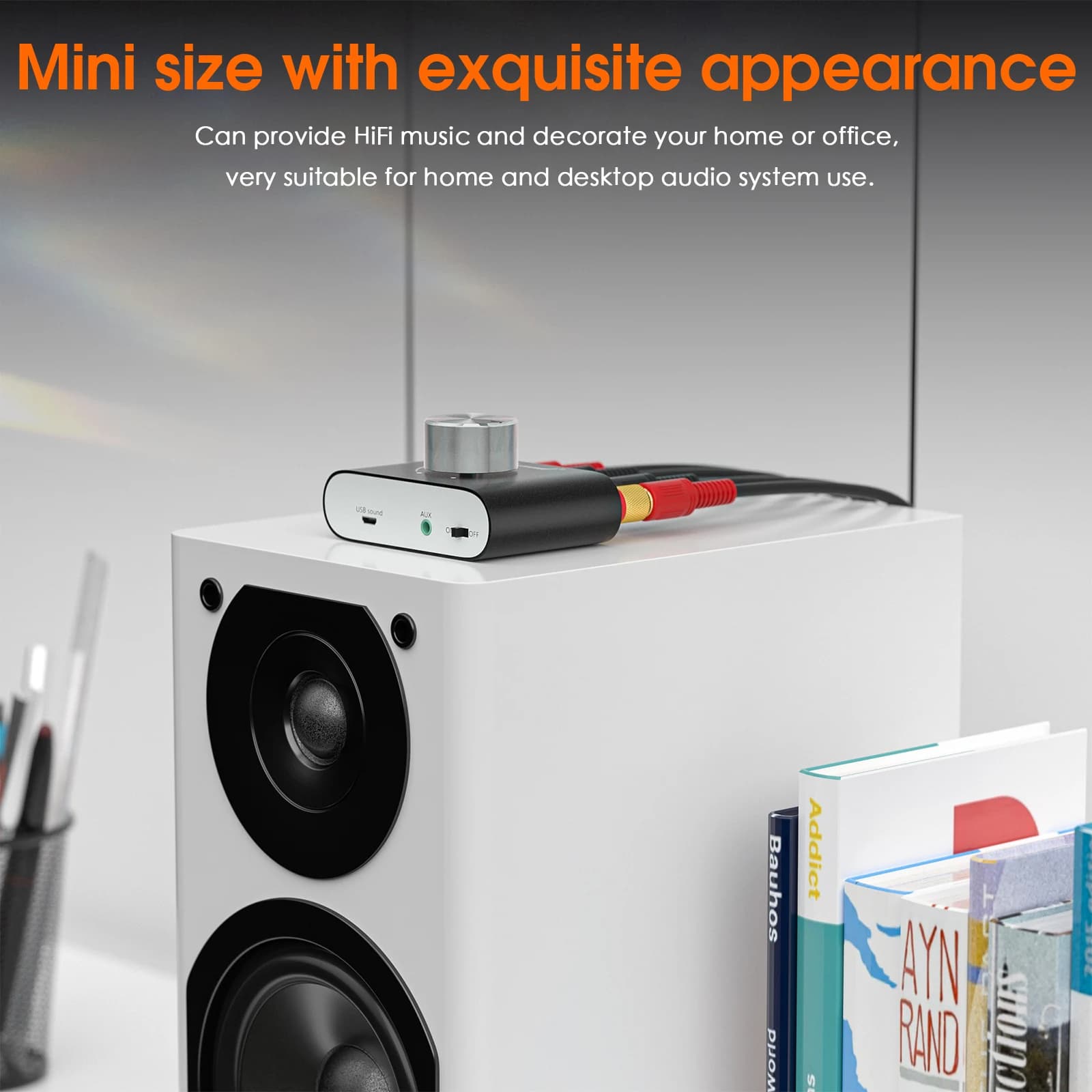 Douk Audio HiFi Bluetooth 5.0 amplificateur de puissance Mini TPA3116 numérique classe D bureau ampl