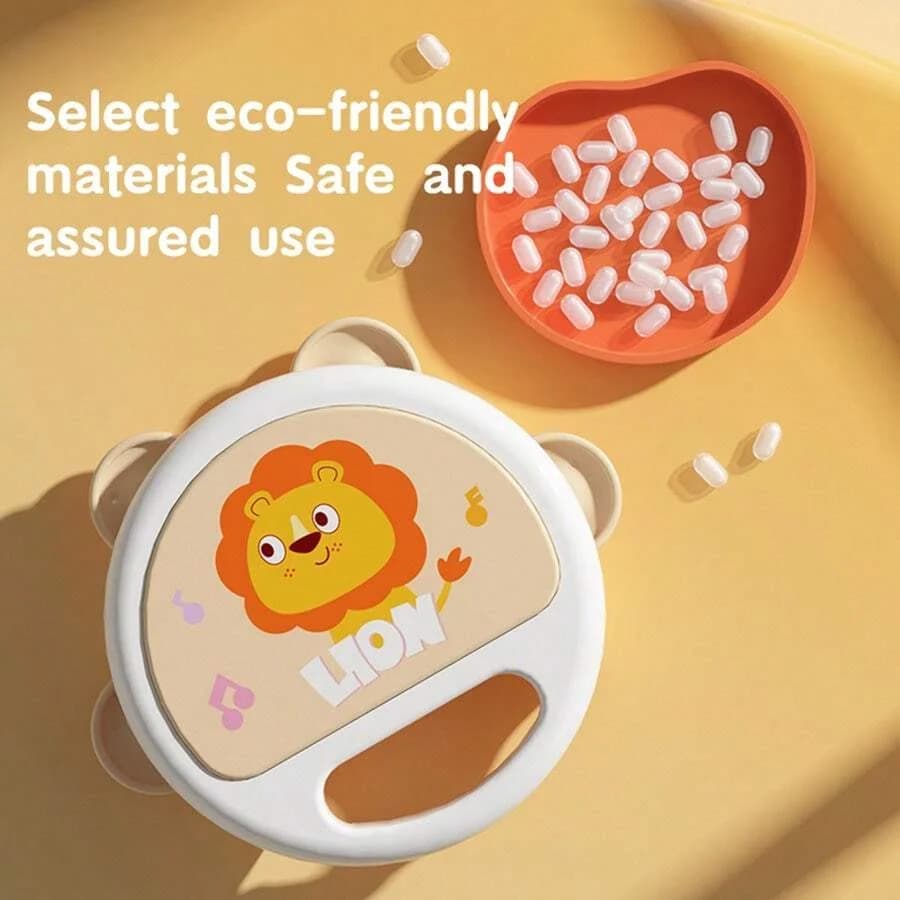 Tambourin à claquettes pour bébés, délicat, pour enfants